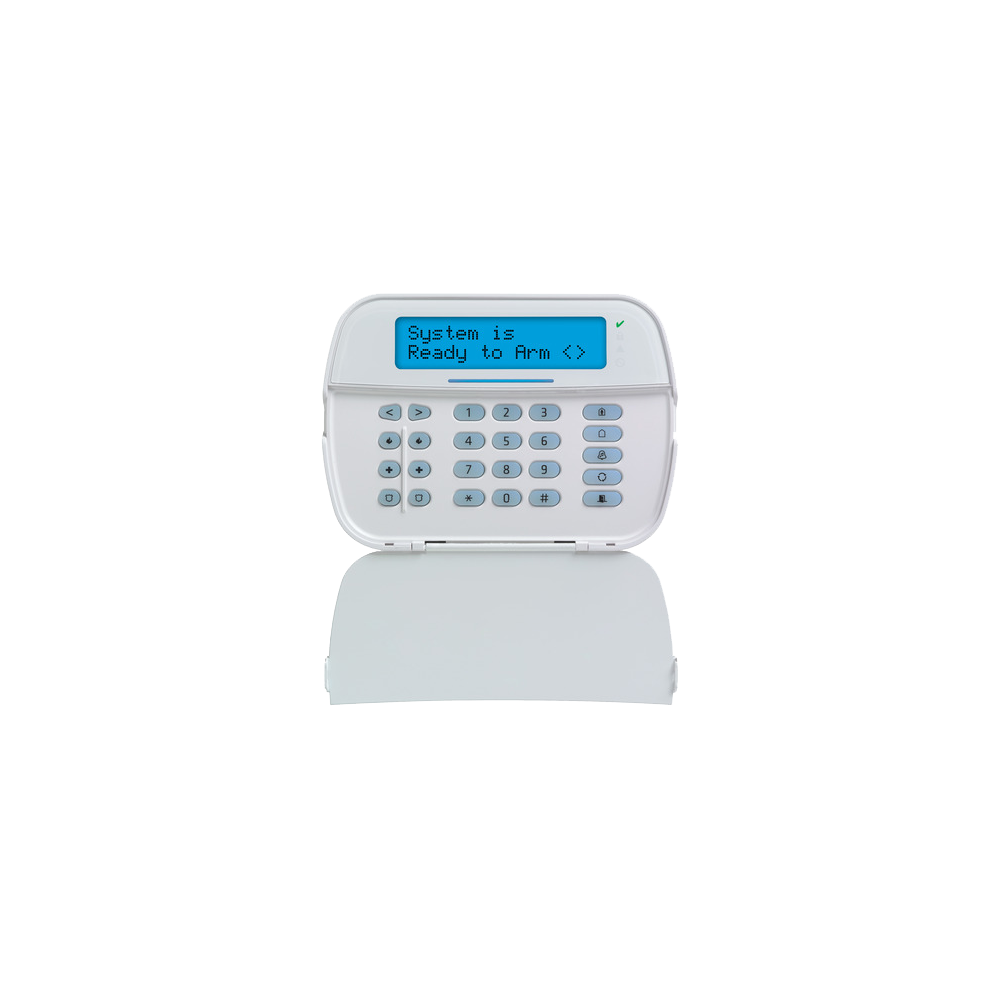 Tastatura LCD alfanumerica, wireless, 128 zone, cititor proximitate, SERIA PRO - DSC HS2LCDWFPRO8EE3 - 1