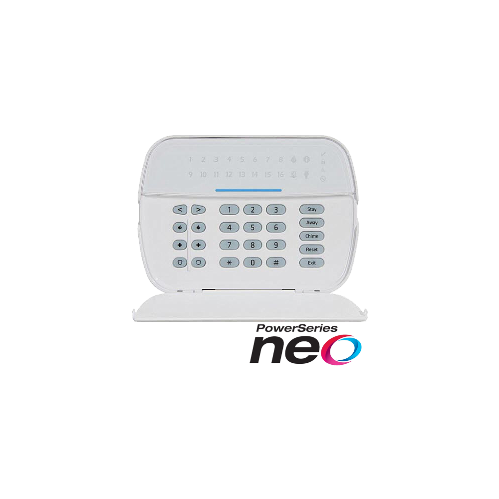 Tastatura LED, cablata, 16 zone, SERIA NEO - DSC HS2LEDE1 - 1