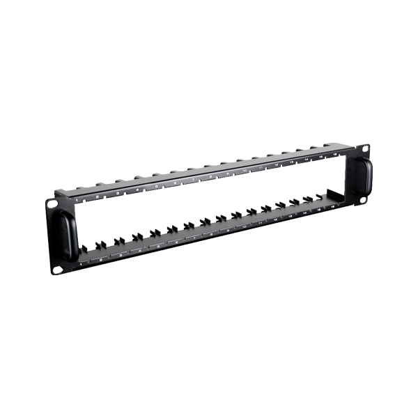 Suport 19' 2U instalare in Rack pana la 16 accesorii - UTEPO MIT-B1 - 1