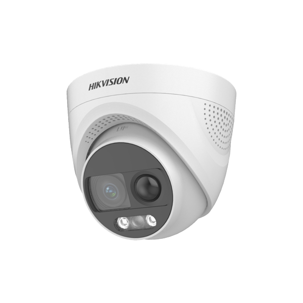 ColorVu - Camera Analog 3K cu PIR 11 m, lentila 2.8mm, WL 20 m, Alarma, IP67 - HIKVISION DS-2CE72KF3 - 1
