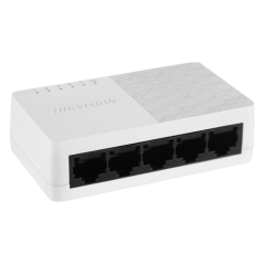 Switch 5 porturi 10/100/1000 Mbps RJ45 - HIKVISION DS-3E0505D-O - 1