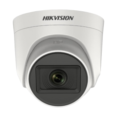 Camera Analog 5MP, lentila 2.8mm, IR 20m, AHD,TVI,CVI,CVBS, Mic - HIKVISION DS-2CE76H0T-ITPFS-2.8mm - 1