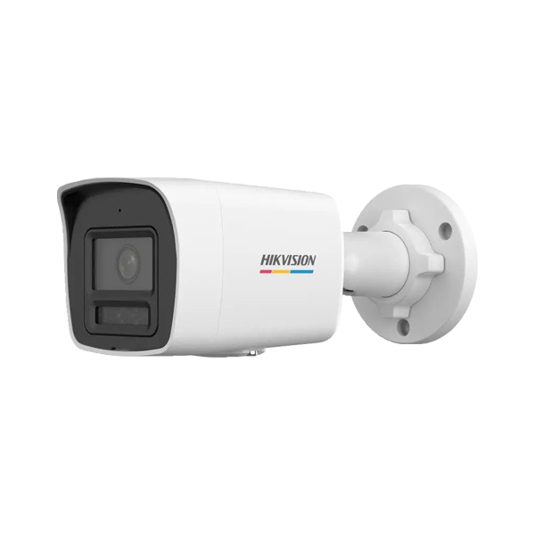 ColorVu, Dual Light - Camera IP, 4MP, lentila 2.8mm, IR 30m, WL 30m, Mic, PoE - HIKVISION DS-2CD1047 - 1