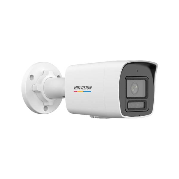 ColorVu, Dual Light - Camera IP, 6MP, lentila 2.8mm, IR 30m, WL 30m, Mic, PoE - HIKVISION DS-2CD1067 - 1