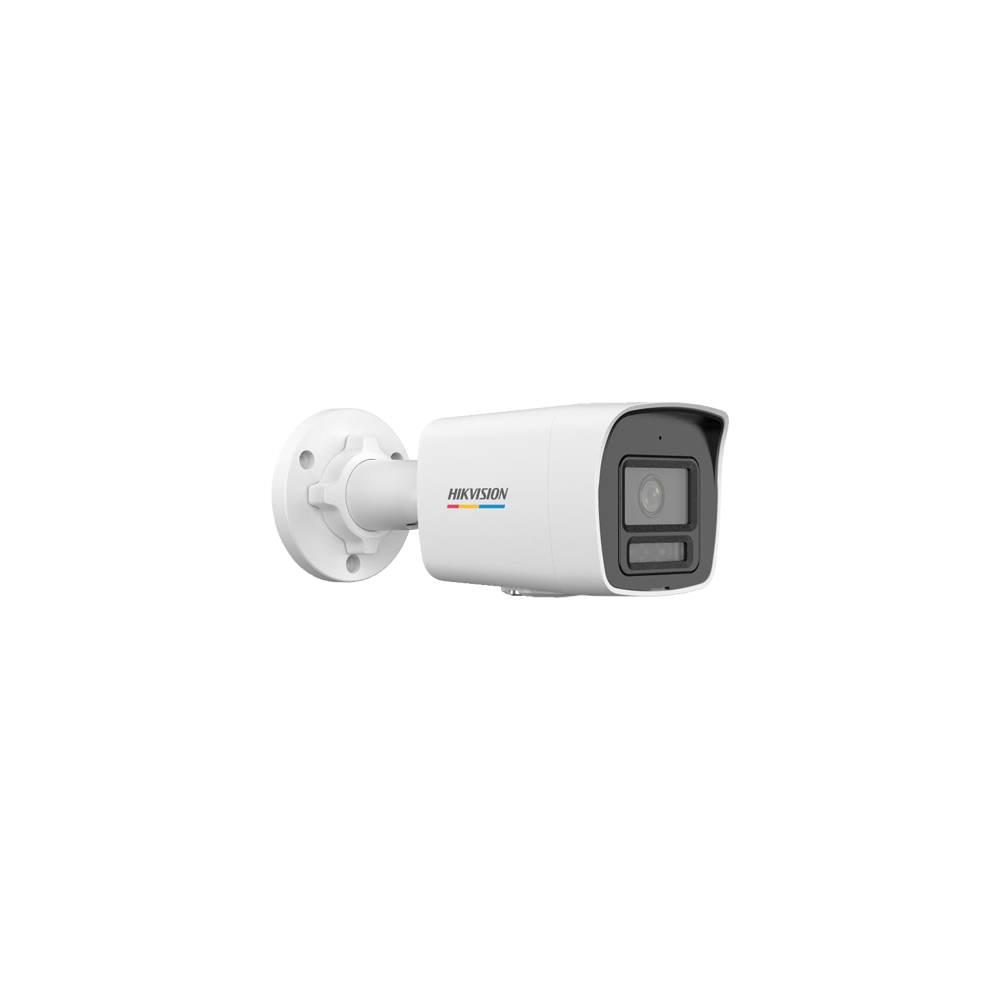 ColorVu, Dual Light - Camera IP, 6MP, lentila 2.8mm, IR 30m, WL 30m, Mic, PoE - HIKVISION DS-2CD1067 - 1