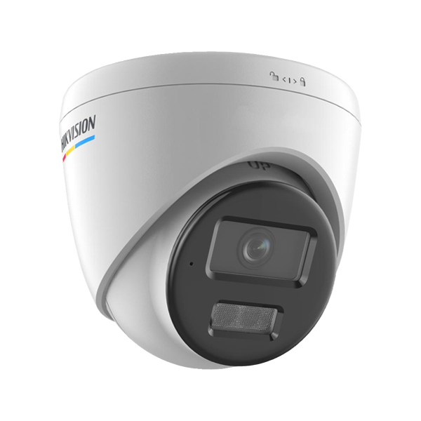 ColorVu, Dual Light - Camera IP, 2MP, lentila 2.8mm, IR 30m, WL 30m, Mic, PoE - HIKVISION DS-2CD1327 - 1