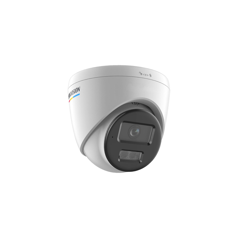 ColorVu, Dual Light - Camera IP, 2MP, lentila 2.8mm, IR 30m, WL 30m, Mic, PoE - HIKVISION DS-2CD1327 - 1