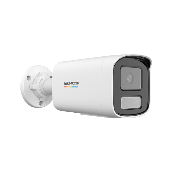 ColorVu, Dual Light - Camera IP, 6MP, lentila 4.0mm, IR 50m, WL 50m, Mic, PoE - HIKVISION DS-2CD1T67 - 1