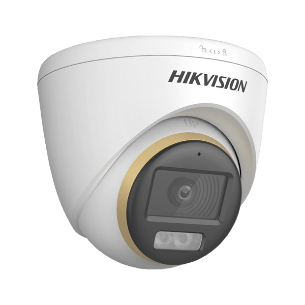ColorVu, Dual Light - Camera analog 2MP, lentila 2.8mm, IR 40m, WL 40m, TVI/AHD/CVI/CVBS, Mic. - HIK - 1