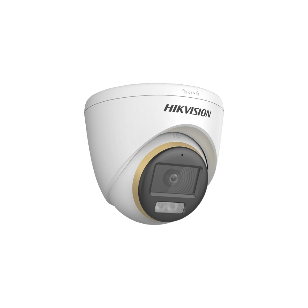 ColorVu, Dual Light - Camera analog 2MP, lentila 2.8mm, IR 40m, WL 40m, TVI/AHD/CVI/CVBS, Mic. - HIK - 1