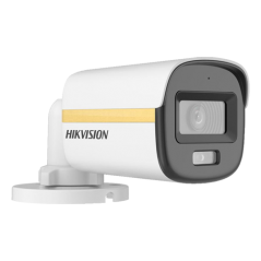 ColorVu, Dual Light - Camera analog 2MP, lentila 2.8mm, IR 20m, WL 20m, TVI/AHD/CVI/CVBS, Mic. - HIK - 1