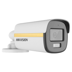 ColorVu, Dual Light - Camera analog 2MP, lentila 2.8mm, IR 40m, WL 40m, TVI/AHD/CVI/CVBS, Mic. - HIK - 1