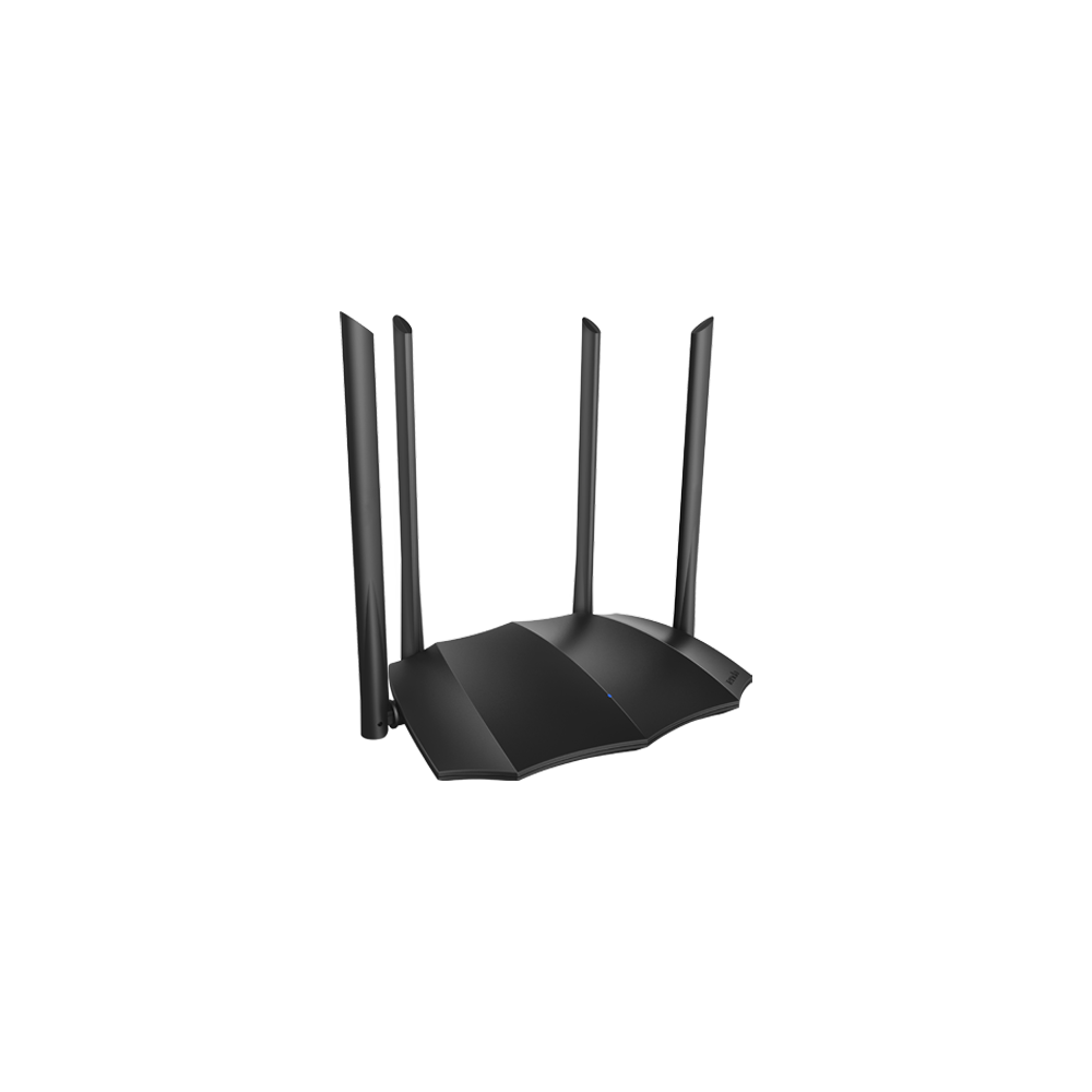 Router WiFi 5 (802.11ac) DualBand 2.4/5GHz, 300+867Mbps, 4x6dBi, 4 porturi Gigabit - TENDA TND-AC8 - 1