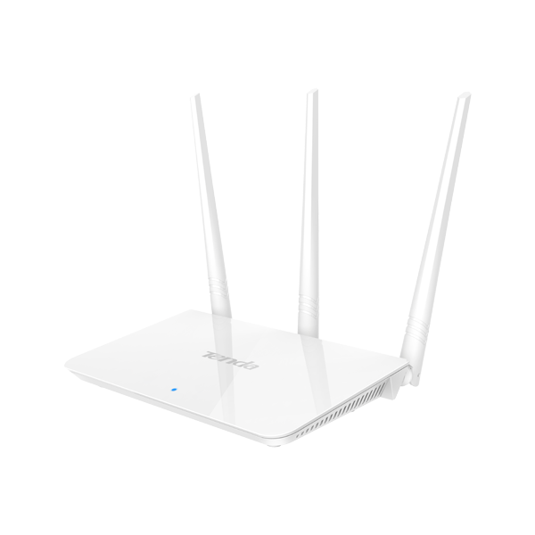Router WiFi 4 (802.11n) 2.4Ghz, 3x5dBi, 300Mbps, 4x 10/100 Mbps - TENDA TND-F3-V30 - 1