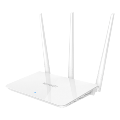 Router WiFi 4 (802.11n) 2.4Ghz, 3x5dBi, 300Mbps, 4x 10/100 Mbps - TENDA TND-F3-V30 - 1