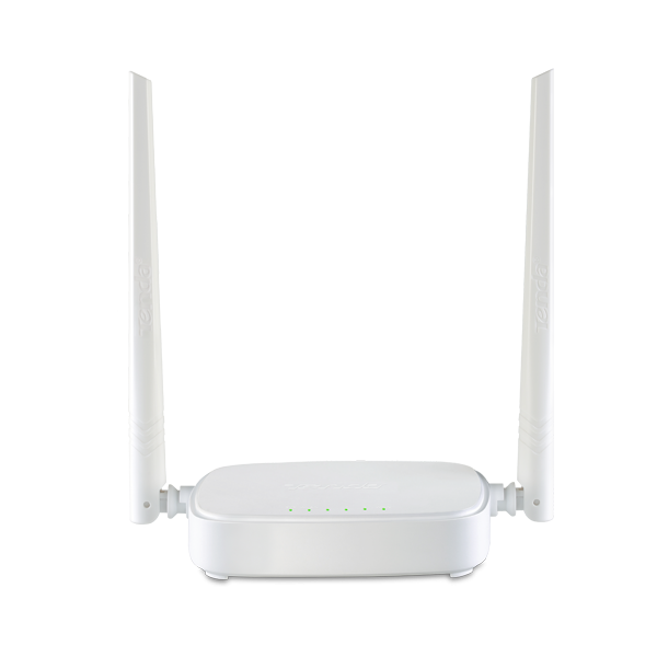 Router WiFi 4 (802.11n), 2.4Ghz, 2x5dBi, 300Mbps, 4x 10/100 Mbps - TENDA TND-N301-V20 - 1