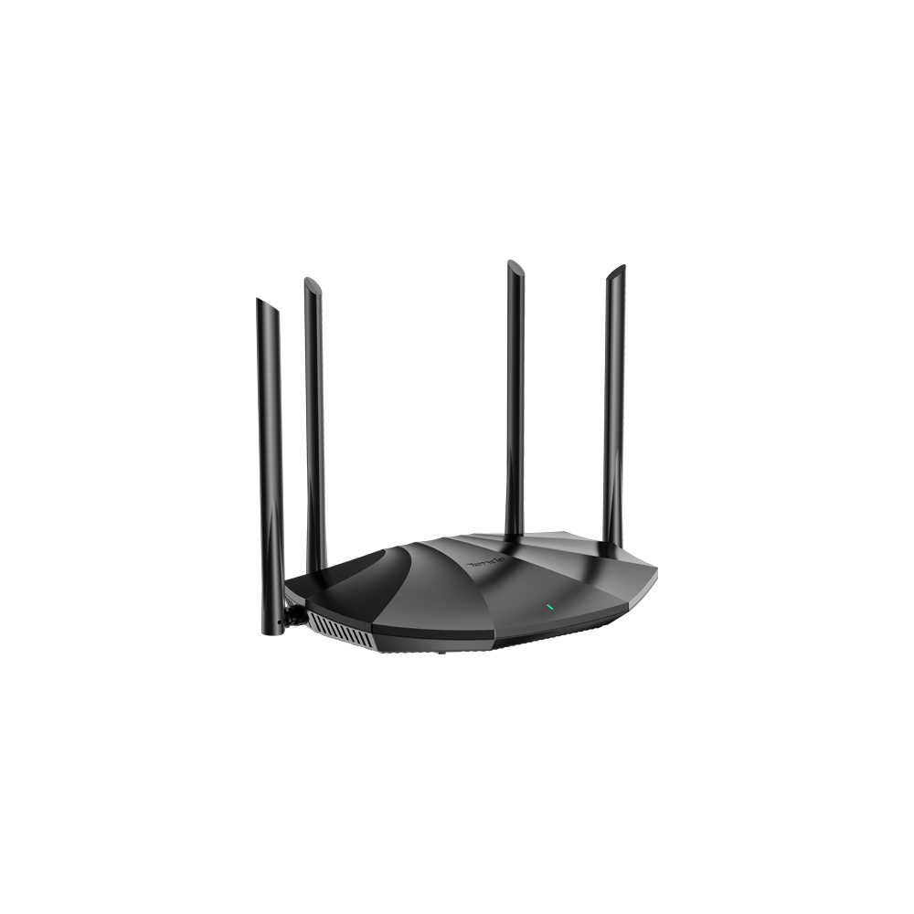 Router WiFi 6, DualBand 2.4Ghz/5GHz 300+1201Mbps, 4x6dBi, 4 porturi Gigabit - TENDA TND-RX2 - 1