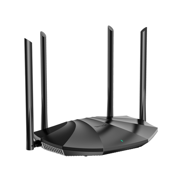 Router WiFi 6, DualBand 2.4Ghz/5GHz 300+1201Mbps, 4x6dBi, 4 porturi Gigabit - TENDA TND-TX2 - 1