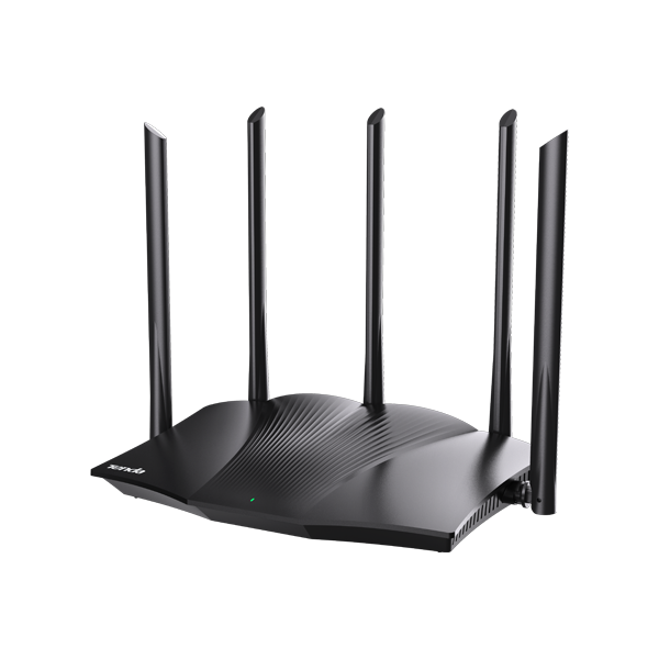 Router Wi-Fi 6, DaulBand2.4/5GHz, 574+2402 Mbps, 5x6dBi, 4 x Gigabit  - TENDA TND-TX12-PRO-V20 - 1