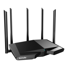Router Wi-Fi 6e, AX5700 TriBand 2.4/5GHz/6GHz, 861+2402+2402 Mbps, 5x6dBi, 4 x Gigabit - TENDA TND-R - 1