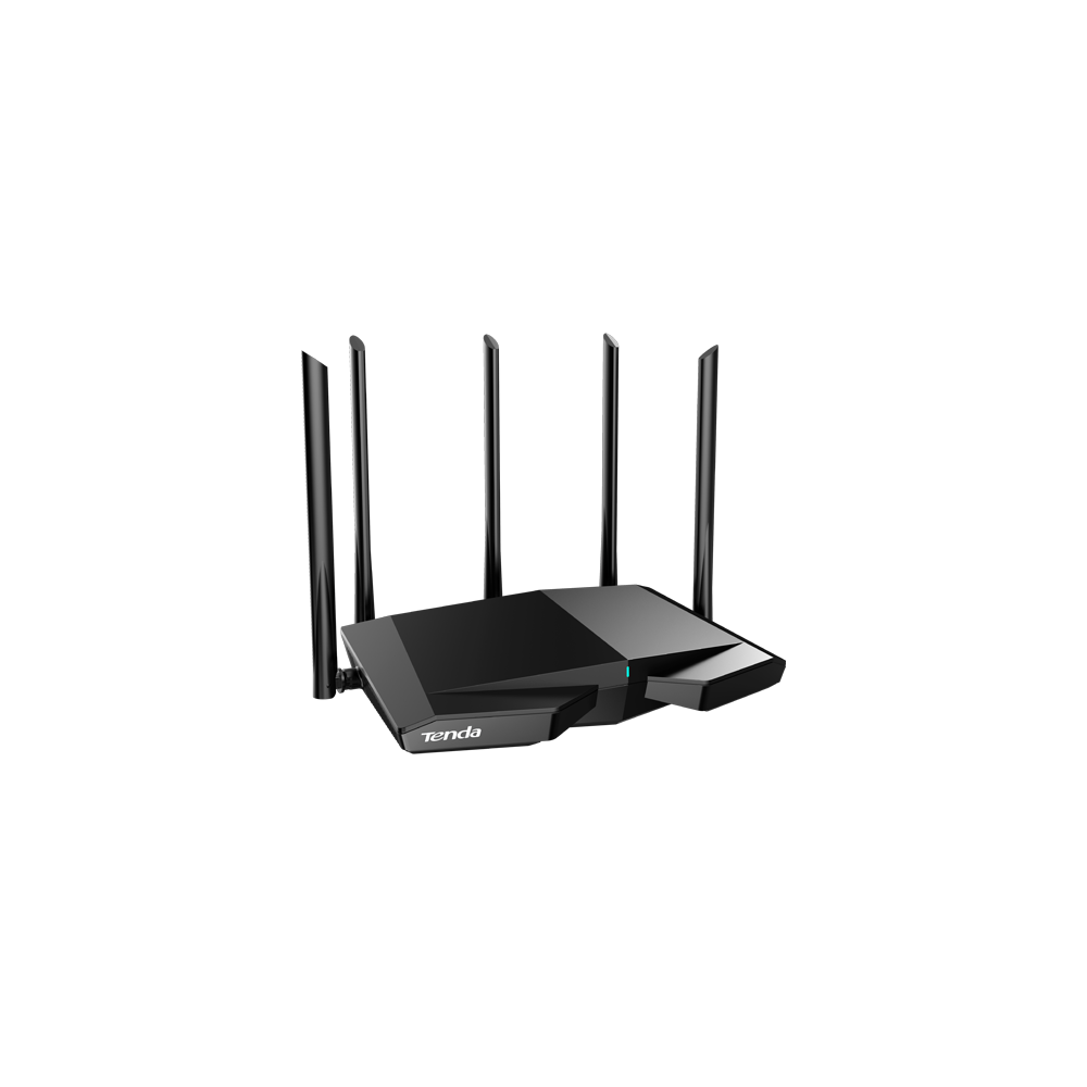 Router Wi-Fi 6e, AX5700 TriBand 2.4/5GHz/6GHz, 861+2402+2402 Mbps,  5x6dBi, 4 x Gigabit - TENDA TND- - 1