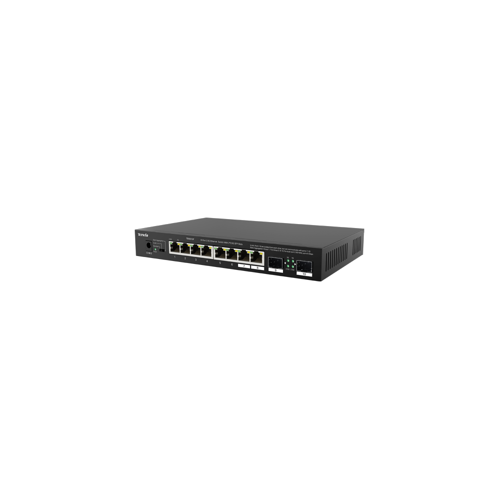 Switch 8 porturi 2.5 Gigabit, 2 porturi SFP 2.5 Gigabit - TENDA TND-TEM2010F - 1