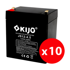 Cutie 10 acumulatori JS12-4.5 - KIJO JS12-4.5-BAX - 1