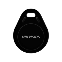 Tag de proximitate cu cip MIFARE (13.56MHz), negru - HIKVISION DS-PT-M1-BLACK - 1