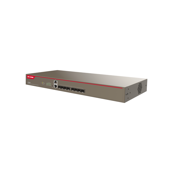 Switch 8 porturi SFP+ 10 Gbps, 2 porturi gestionare, management, 1U - IP-COM X5308F - 1