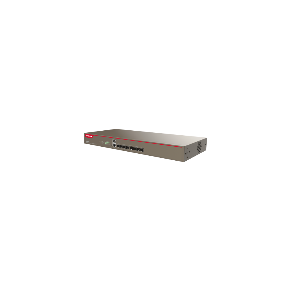 Switch 8 porturi SFP+ 10 Gbps, 2 porturi gestionare, management, 1U - IP-COM X5308F - 1