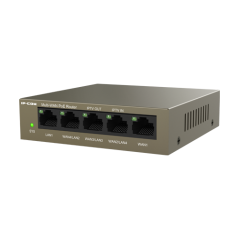 Router 4 porturi Gigabit PoE+, 55W, 1 port RJ45 Gigabit, management - IP-COM M20-PoE - 1