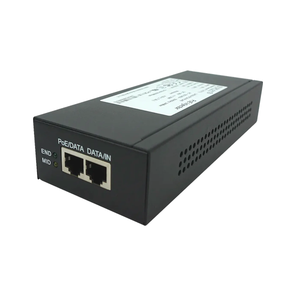 Injector PoE 60W - HIKVISION LAS60-57CN-RJ45 - 1