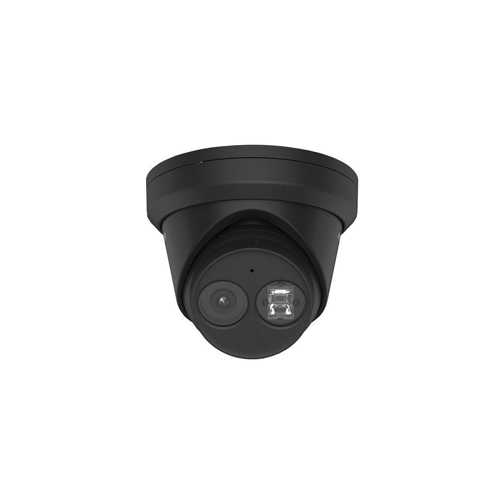 AcuSense - Camera IP 4MP, lentila 2.8mm, IR 30m, Mic. PoE, neagra - HIKVISION DS-2CD2343G2-IU-2.8mm- - 1