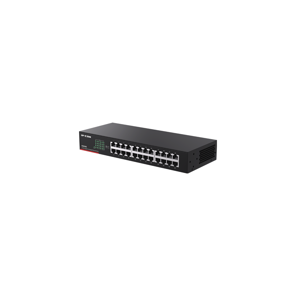 Switch 24 porturi Gigabit, 1U - IP-COM G1024D - 1