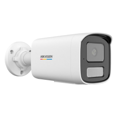 ColorVu, Dual Light - Camera IP, 6MP, lentila 2.8mm, IR 50m, WL 50m, Mic, PoE - HIKVISION DS-2CD1T67 - 1