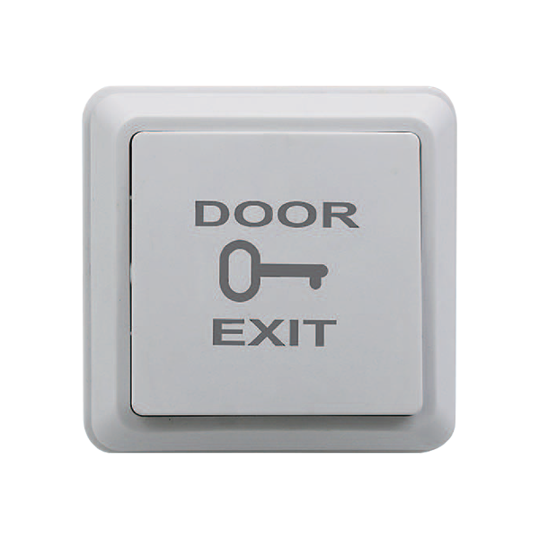 Buton de iesire din plastic, montaj aparent (PICTOGRAMA + TEXT) CSB-69G-LED - 1