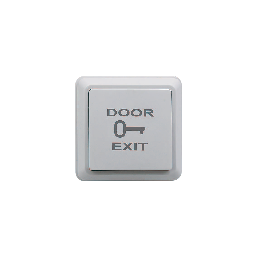 Buton de iesire din plastic, montaj aparent (PICTOGRAMA + TEXT) CSB-69G-LED - 1