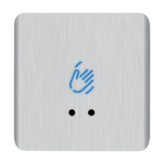 Buton de iesire Touchless ajustabil, aluminiu, argintiu, montaj aparent, IP66 CSB-20C30S-AL1 - 1