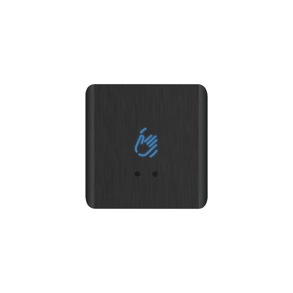 Buton de iesire Touchless ajustabil, aluminiu, negru, montaj aparent, IP66 CSB-20C30S-AL2 - 1