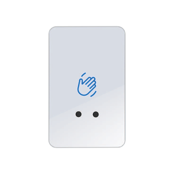 Buton de iesire Touchless ajustabil, plastic argintiu, montaj aparent, IP66 CSB-20C30S-P1 - 1