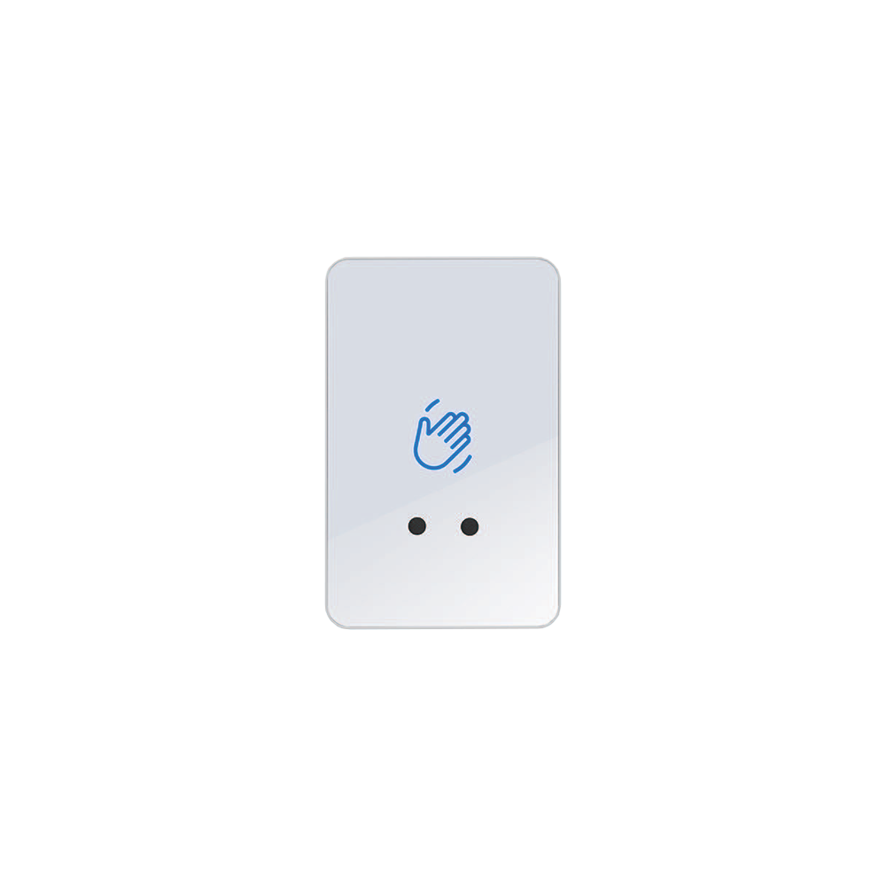 Buton de iesire Touchless ajustabil, plastic argintiu, montaj aparent, IP66 CSB-20C30S-P1 - 1