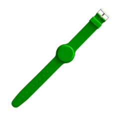 Bratara de proximitate MIFARE (13.56MHz), silicon verde CSW-MF13-G - 1
