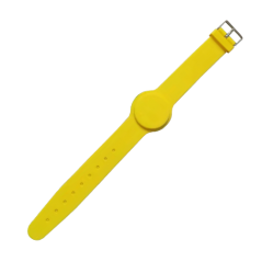 Bratara de proximitate MIFARE (13.56MHz), silicon galben CSW-MF13-Y - 1