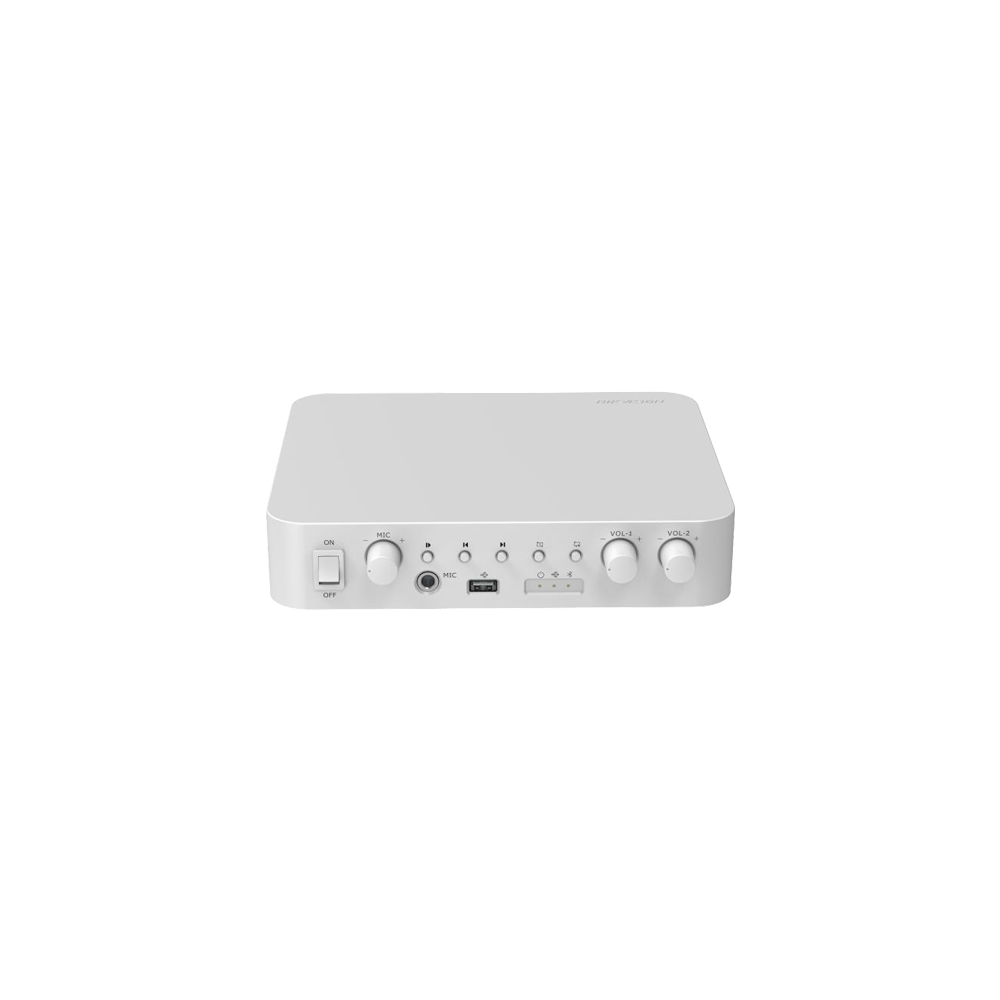 Amplificator Analog, 60W, Bluetooth, USB - HIKVISION DS-QAE0A60G1-VB - 1