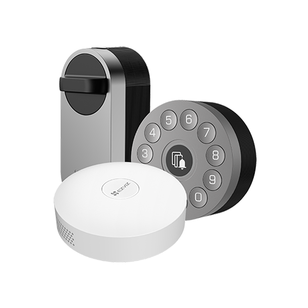 Incuietoare inteligenta cu tastatura multifunctionala si Home Gateway - EZVIZ CS-DL01S-DL01CP-A3 - 1