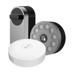 Incuietoare inteligenta cu tastatura multifunctionala si Home Gateway - EZVIZ CS-DL01S-DL01CP-A3 - 1