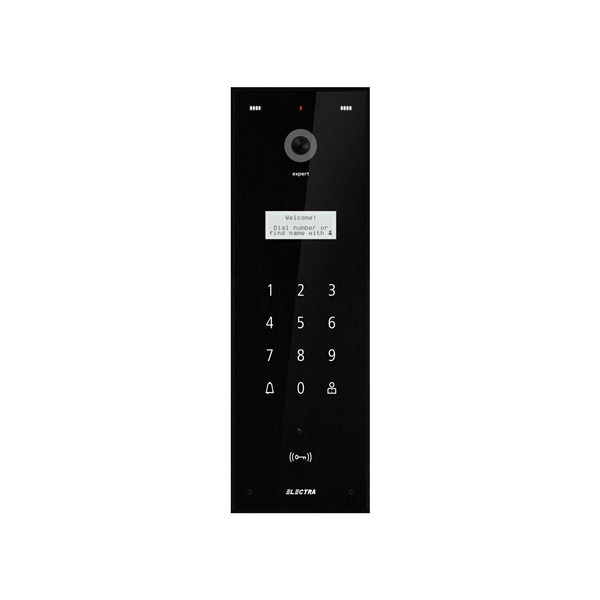Panou exterior video EXPERT pentru BLOCURI - 255 de Familii, G3 - ELECTRA VPE.0BS03.ELBTL - 1