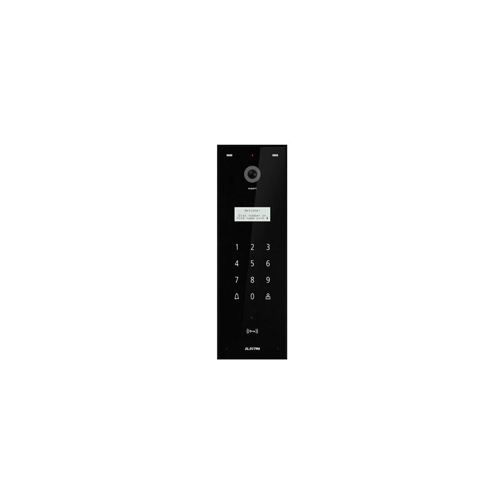 Panou exterior video EXPERT pentru BLOCURI - 255 de Familii, G3 - ELECTRA VPE.0BS03.ELBTL - 1