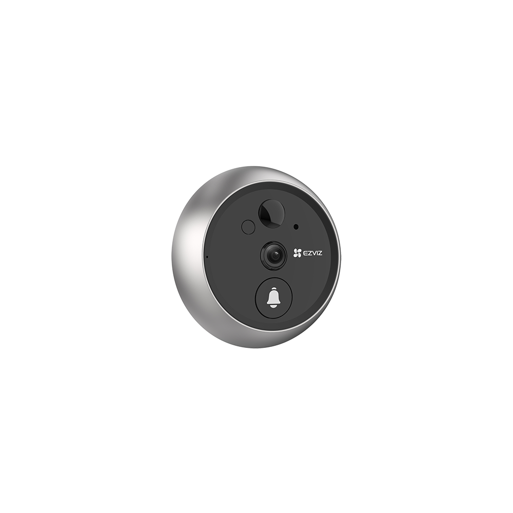 Vizor electronic 2K, IR 5m, Ecran tactil 4.3'', audio bidirectional, Wi-Fi - EZVIZ CS-DP2-2K(TS) - 1