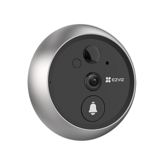 Vizor electronic 2K, IR 5m, Ecran tactil 4.3'', audio bidirectional, Wi-Fi - EZVIZ CS-DP2-2K(TS) - 1